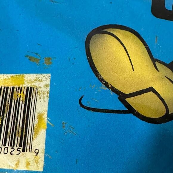 Disneyland Vintage 90s Waterproof Adult Poncho Yellow | One Size - Picture 5 of 7